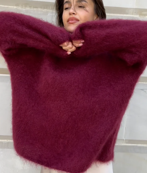 Mohair mix sweater