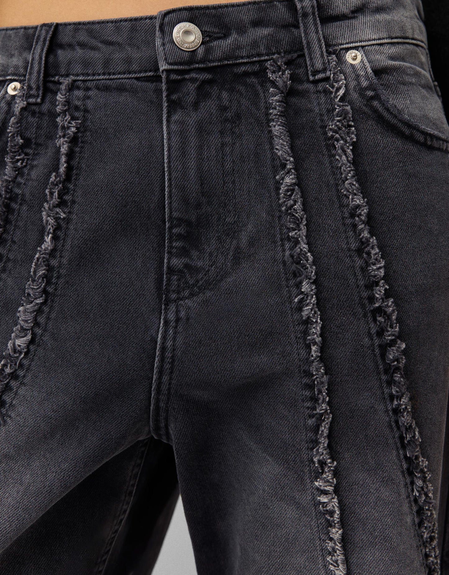 Baggy Jeans with Tassels