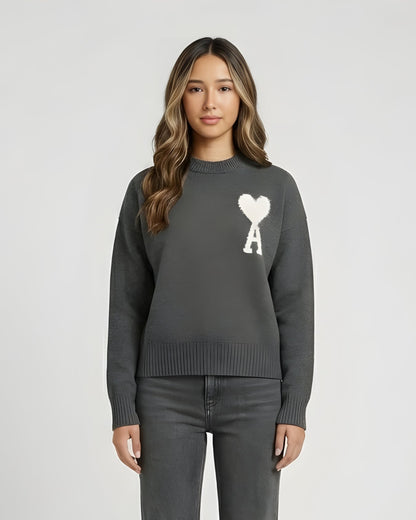 A - HEART SWEATER