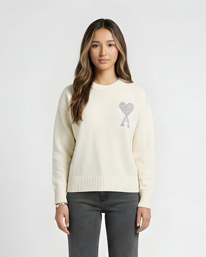 A - HEART SWEATER