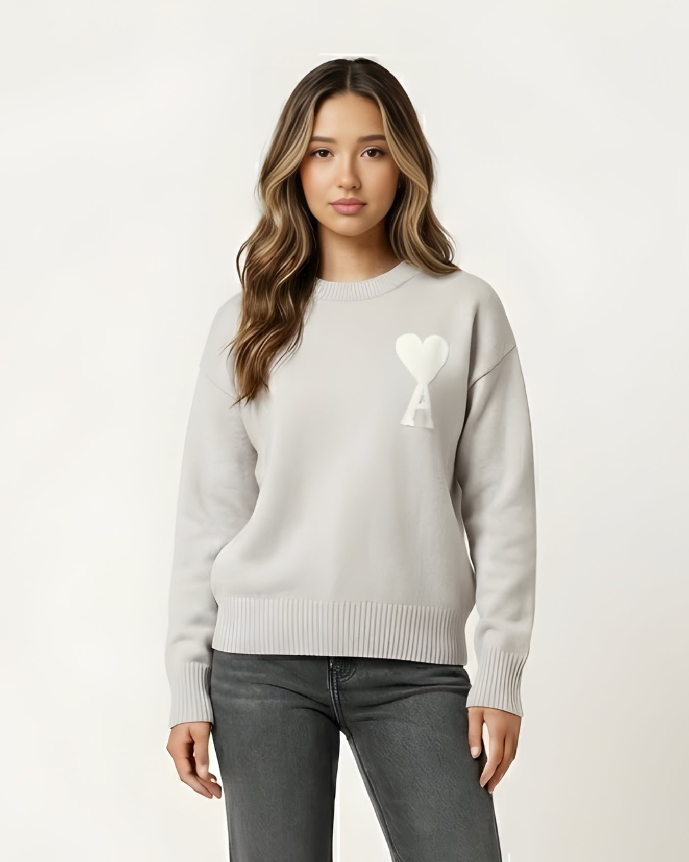 A - HEART SWEATER