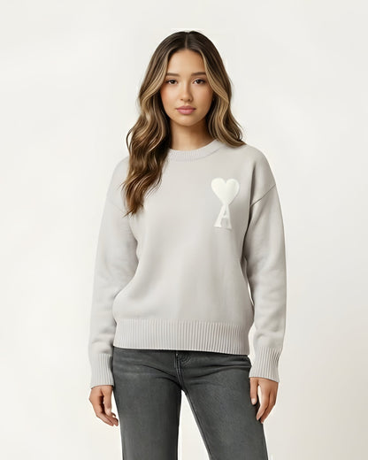 A - HEART SWEATER