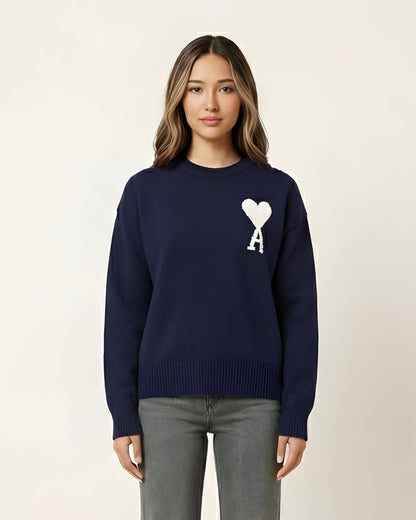 A - HEART SWEATER
