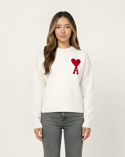 A - HEART SWEATER