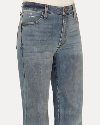 Wash Flared Jeans
