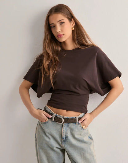 WIDE SLEEVE TEE