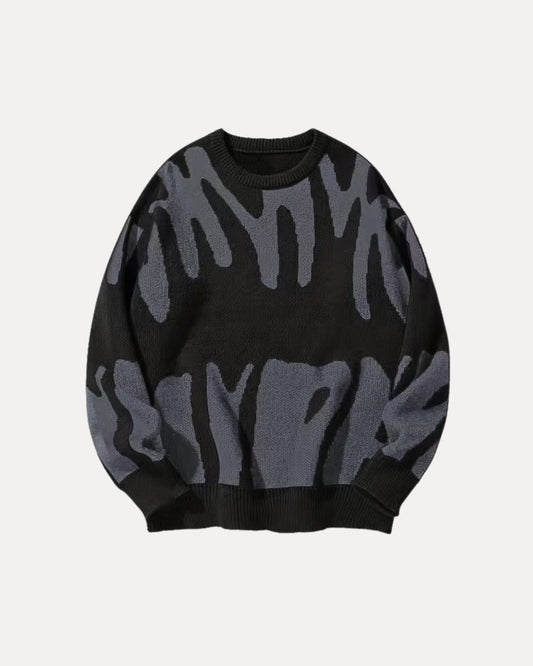 Pattern Knit Sweater