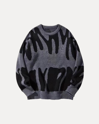 Pattern Knit Sweater