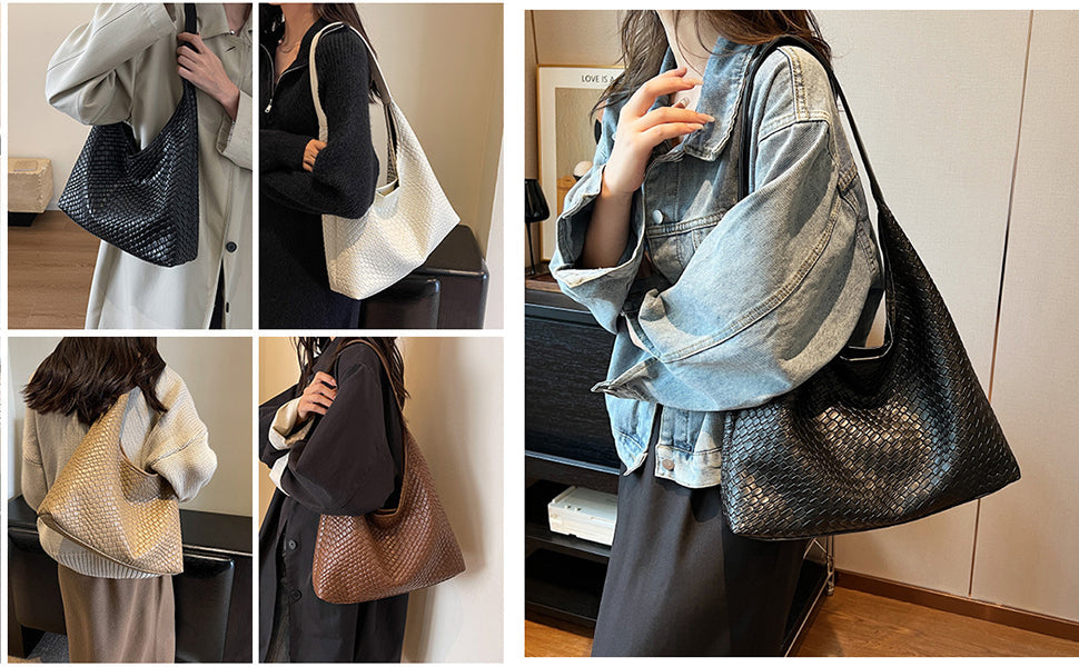 ARIEL Woven Knot Bag 