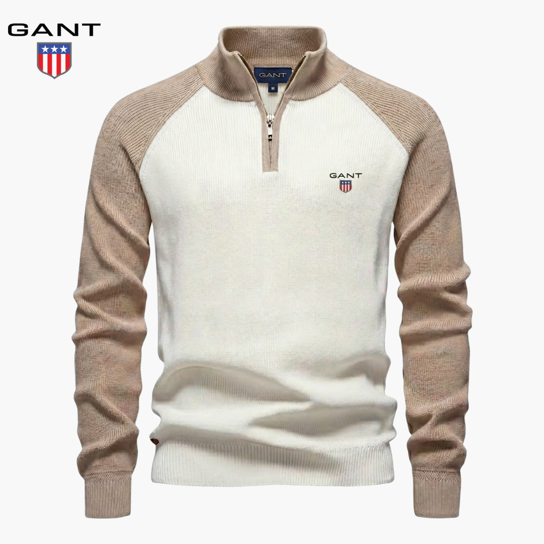 Classic Half-Zip Knit Pullover