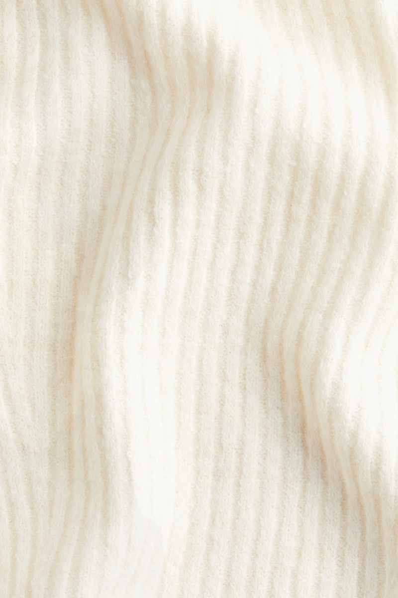 Off-the-shoulder sweater