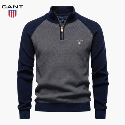 Classic Half-Zip Knit Pullover