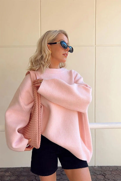 Oversized Pink sweater