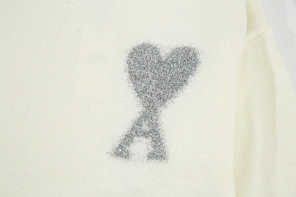 AMI - HEART SWEATER