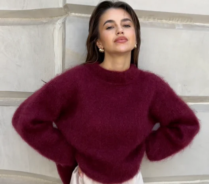 Mohair mix sweater