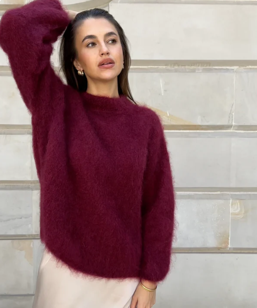 Mohair mix sweater