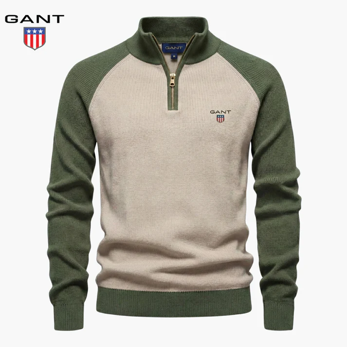 Classic Half-Zip Knit Pullover