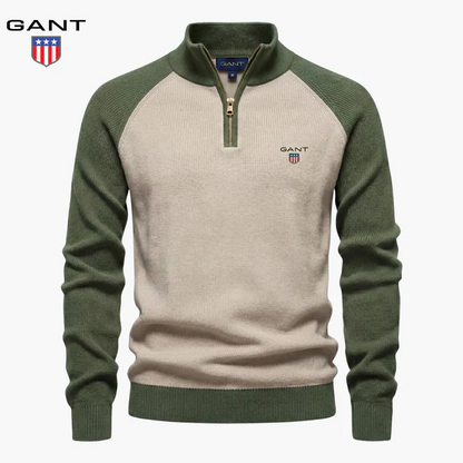 Classic Half-Zip Knit Pullover