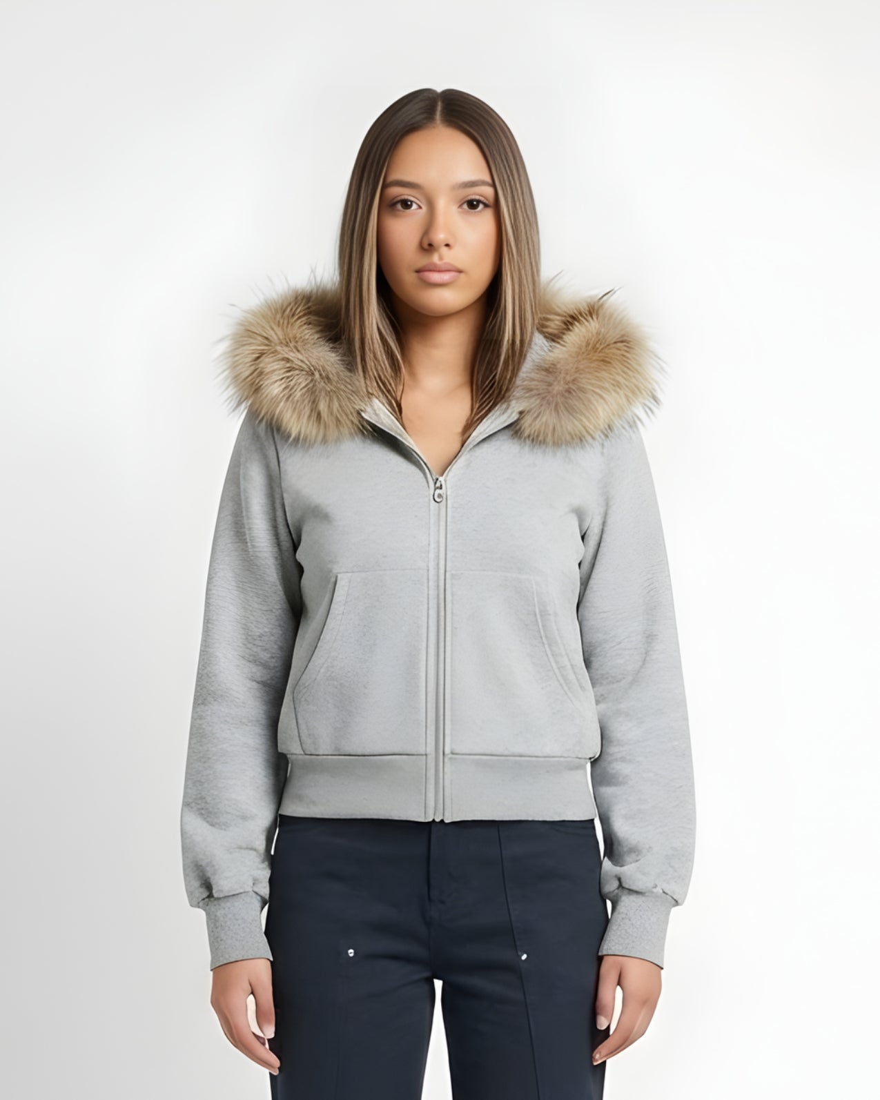 Frosthalo Zip Hoodie